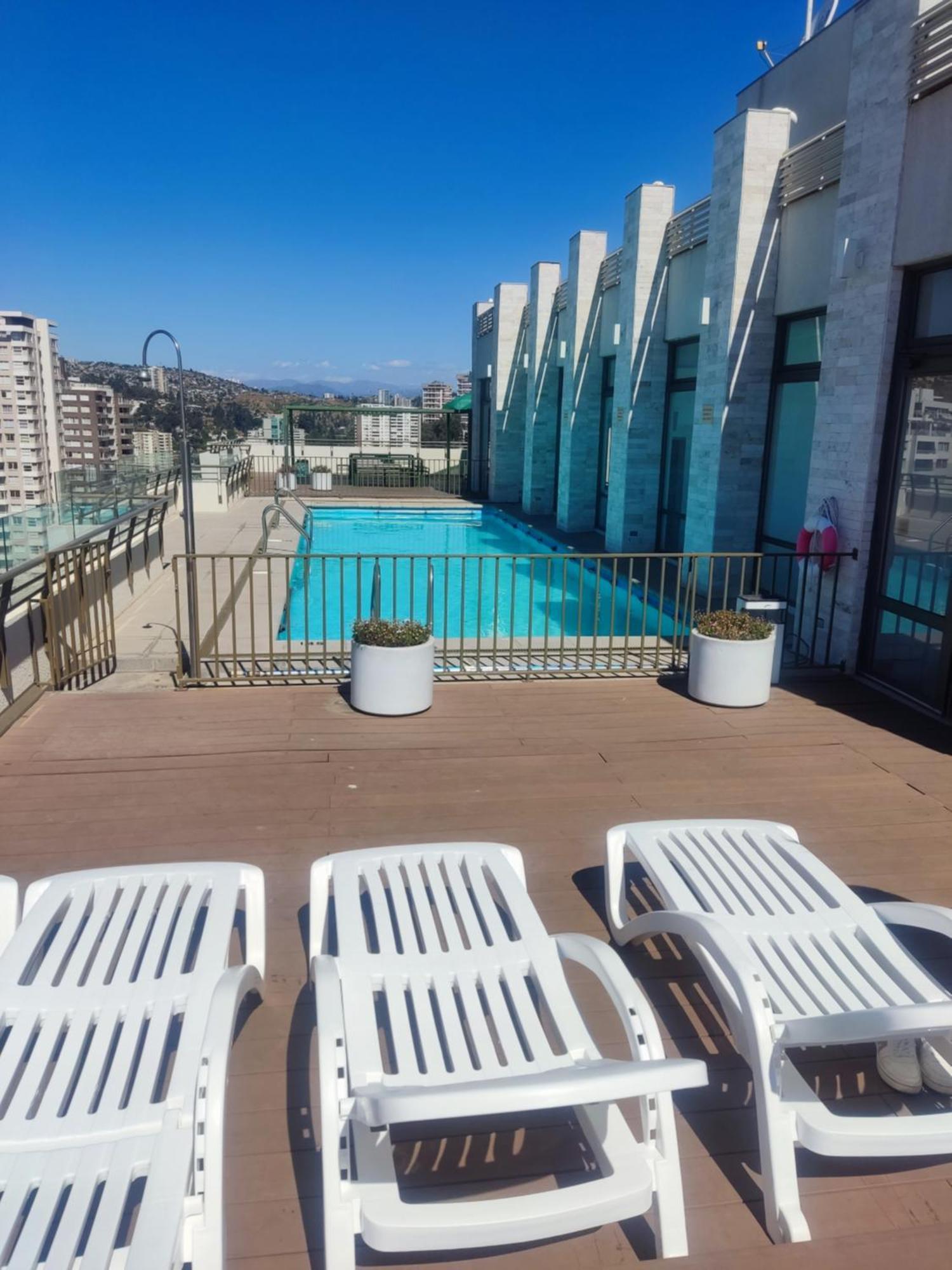 Depto 2dorm/2banos, Estac Vina Apartamento
